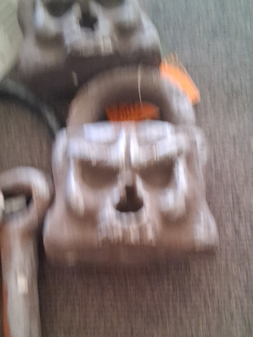 Halloween Foam 5 Skull Padlocks & Keys - Picture 5 of 8